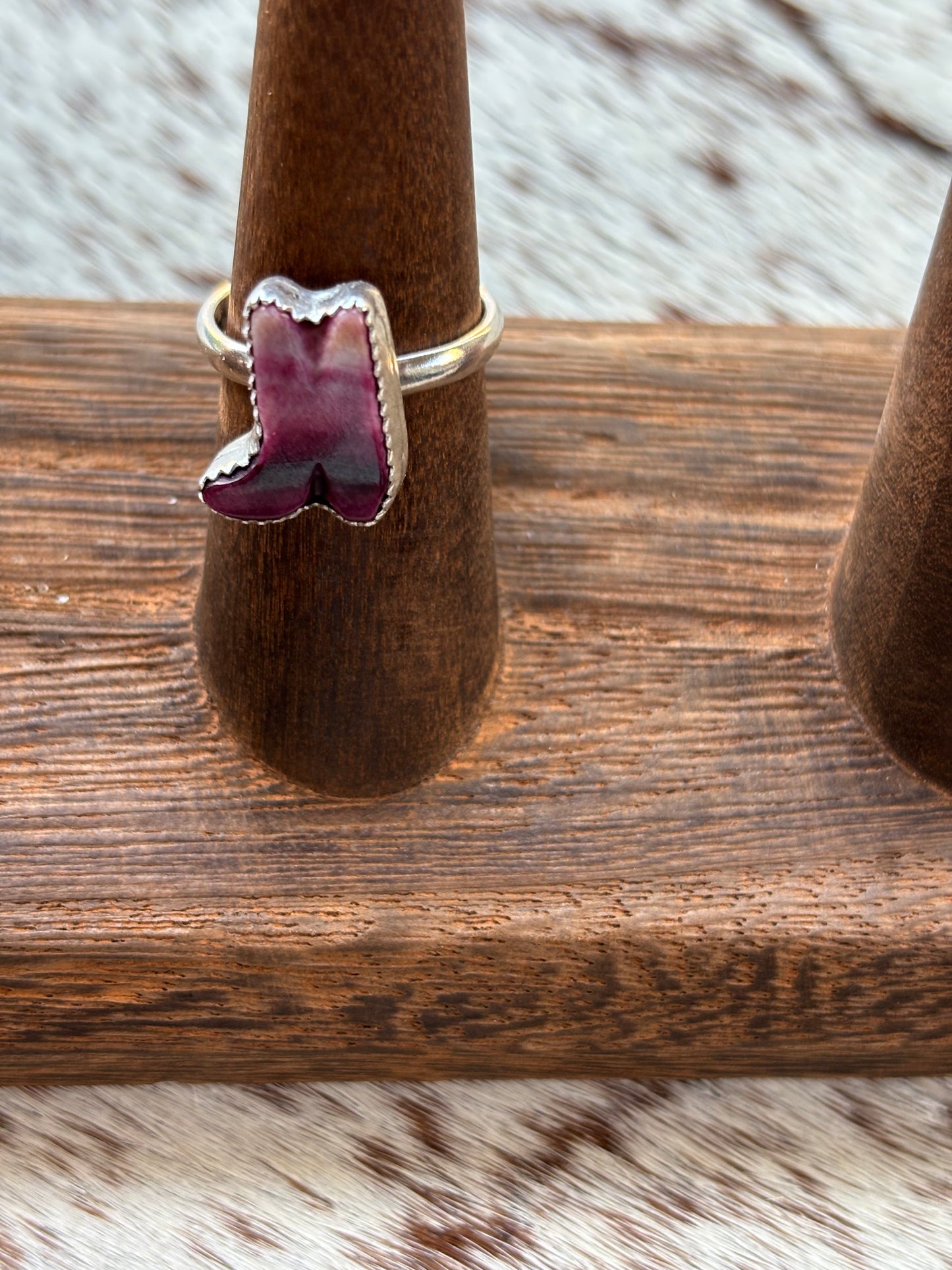 Cowboy Boot Ring Size 6.5