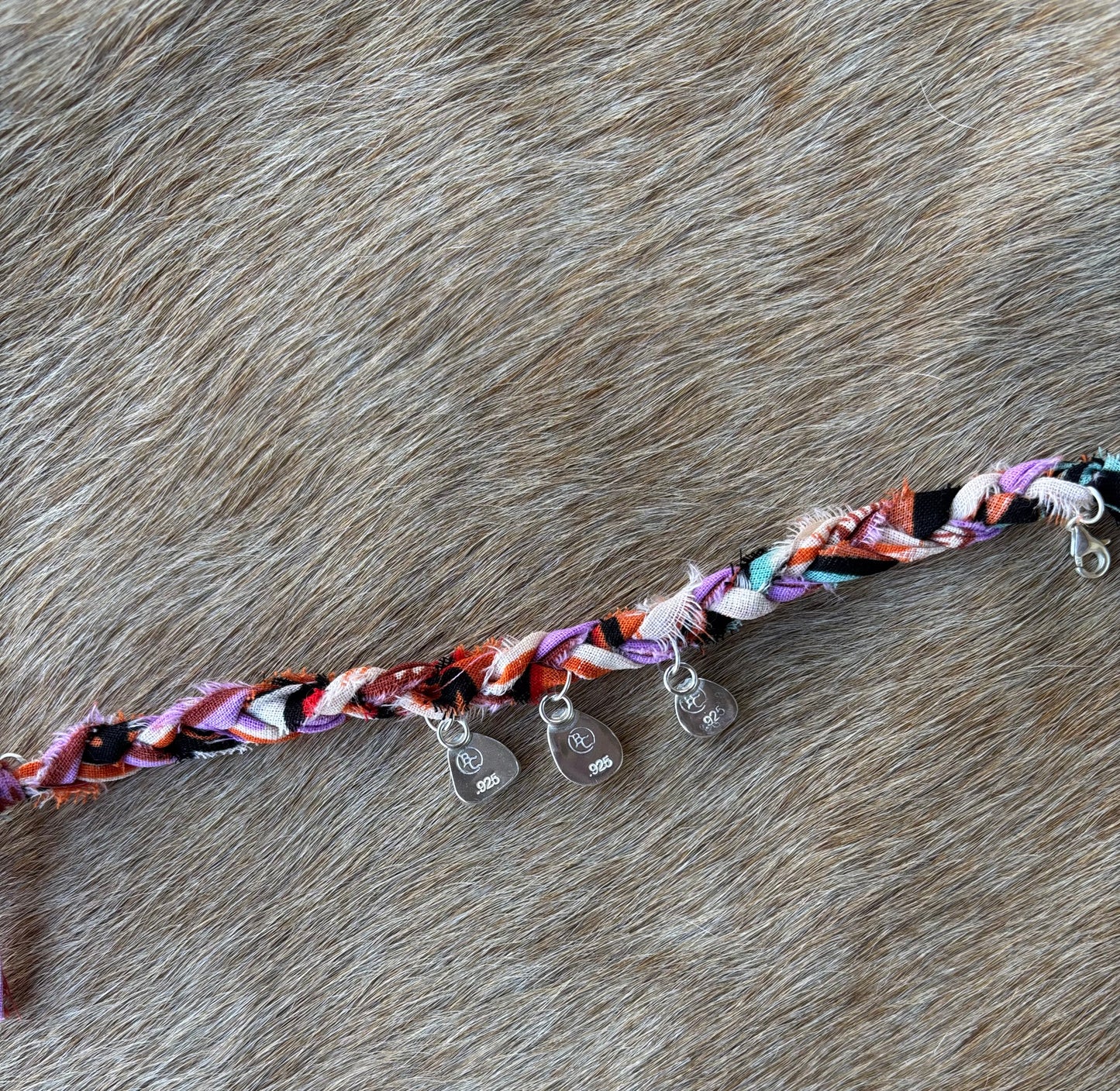 Purple Bandana Bracelet