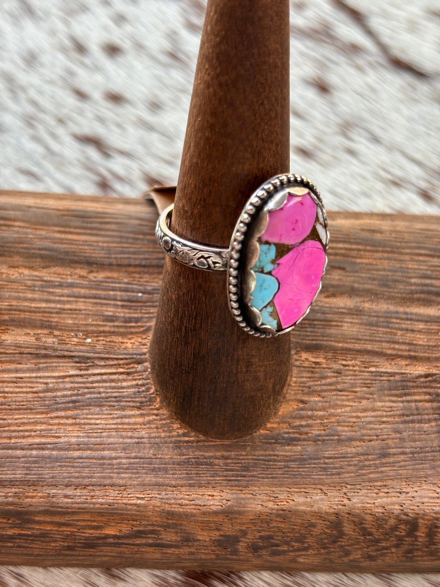 Cotton Candy Ring Size 7