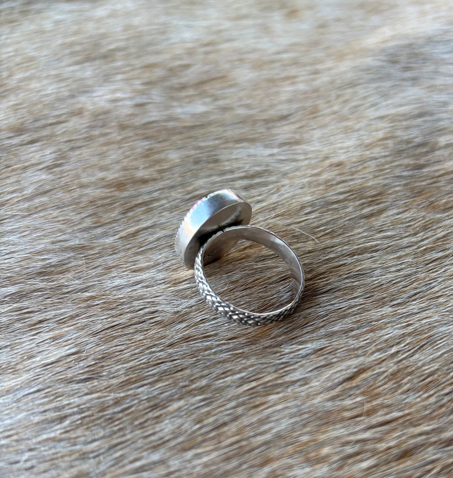 Cotton Candy Ring Size 7.5