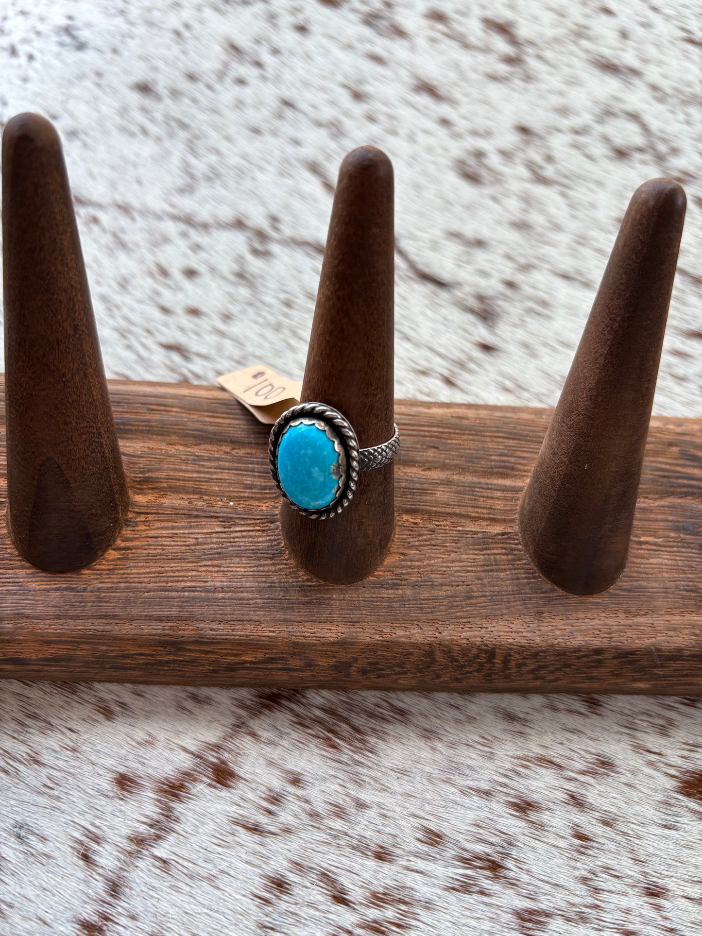 Turquoise Ring Size 8.25