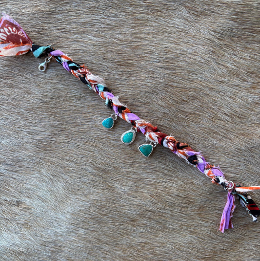 Purple Bandana Bracelet