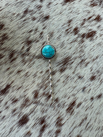 Square Twist Hat Pin -Mini
