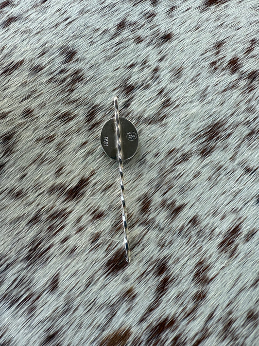 Square Twist Hat Pin - Mini