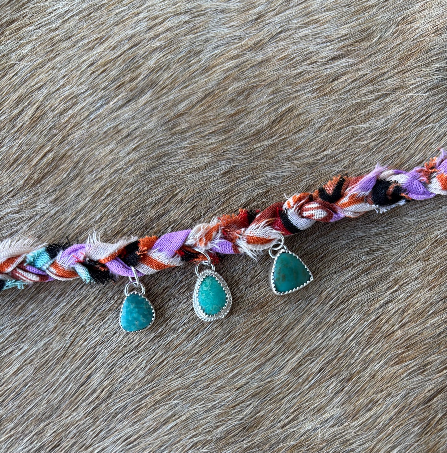 Purple Bandana Bracelet
