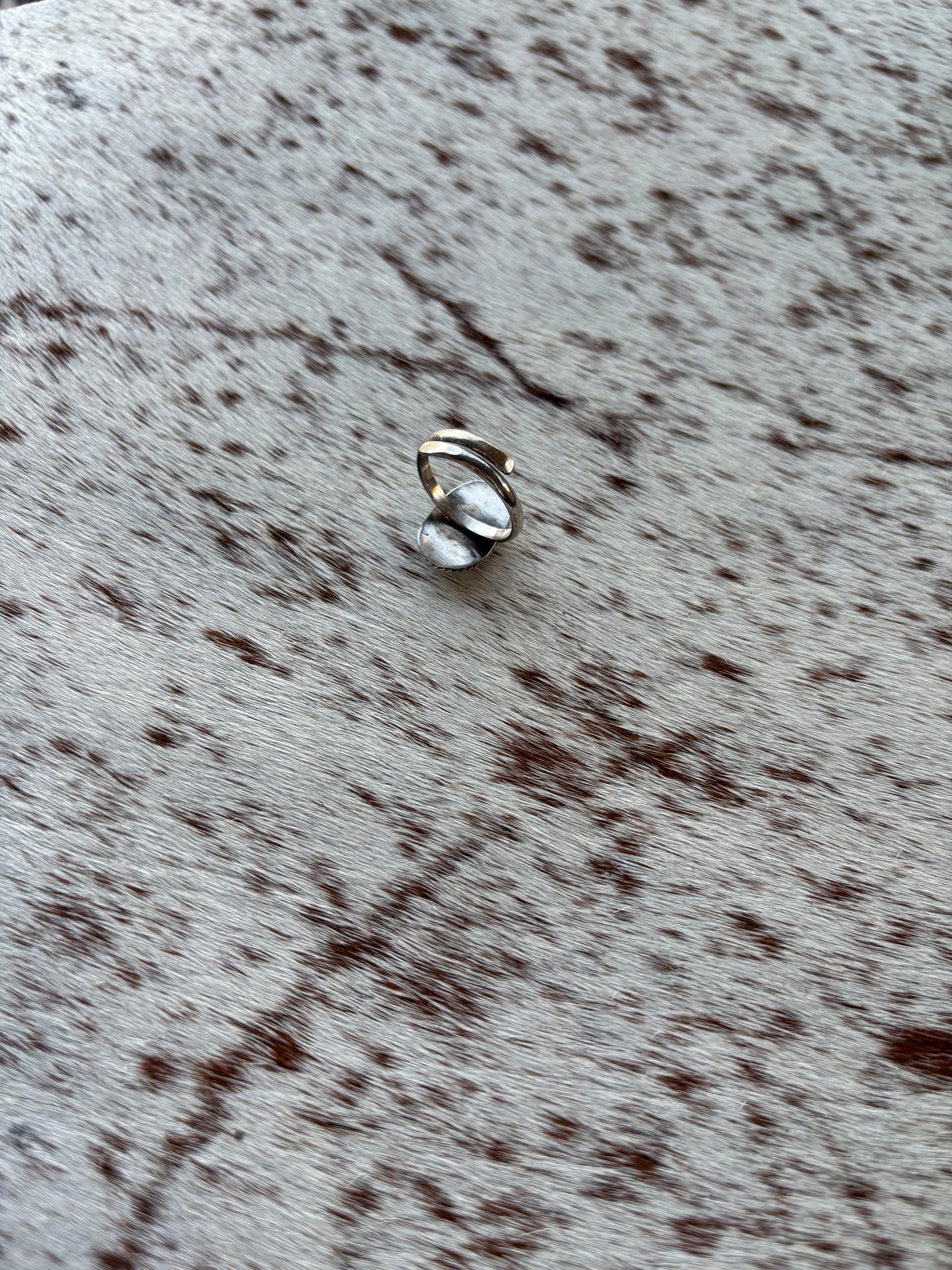 Turquoise Ring Size 8.5 Adjustable
