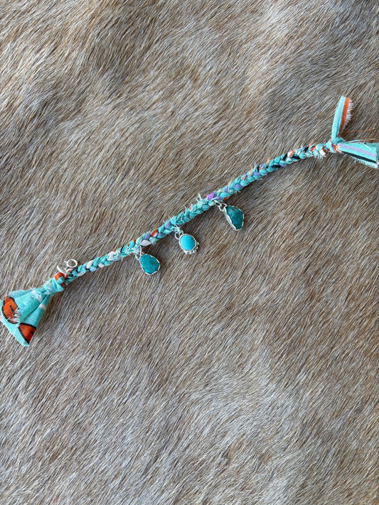 Blue Bandana Turquoise Bracelet