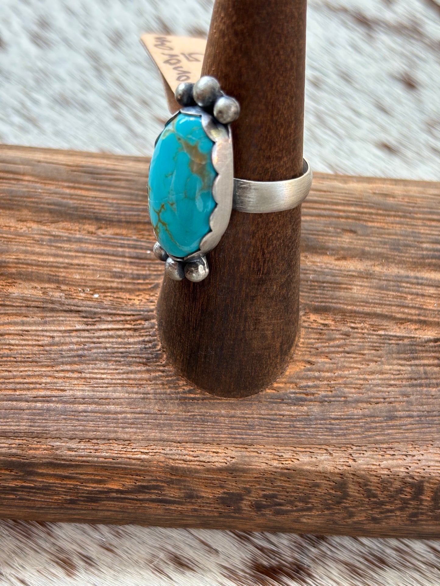 Turquoise Ring Sonoran Size 6.5