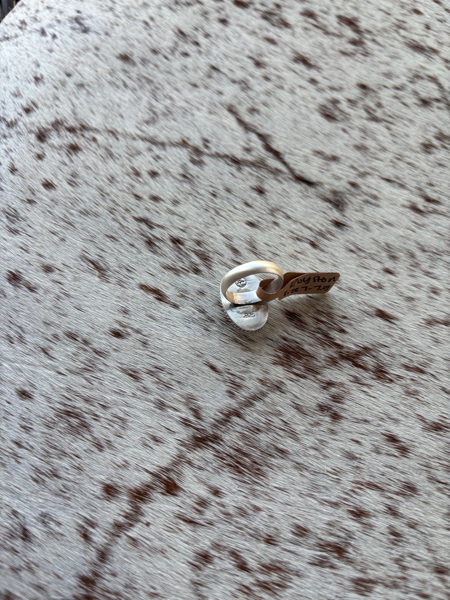 Turquoise Ring Royston Size 7.25