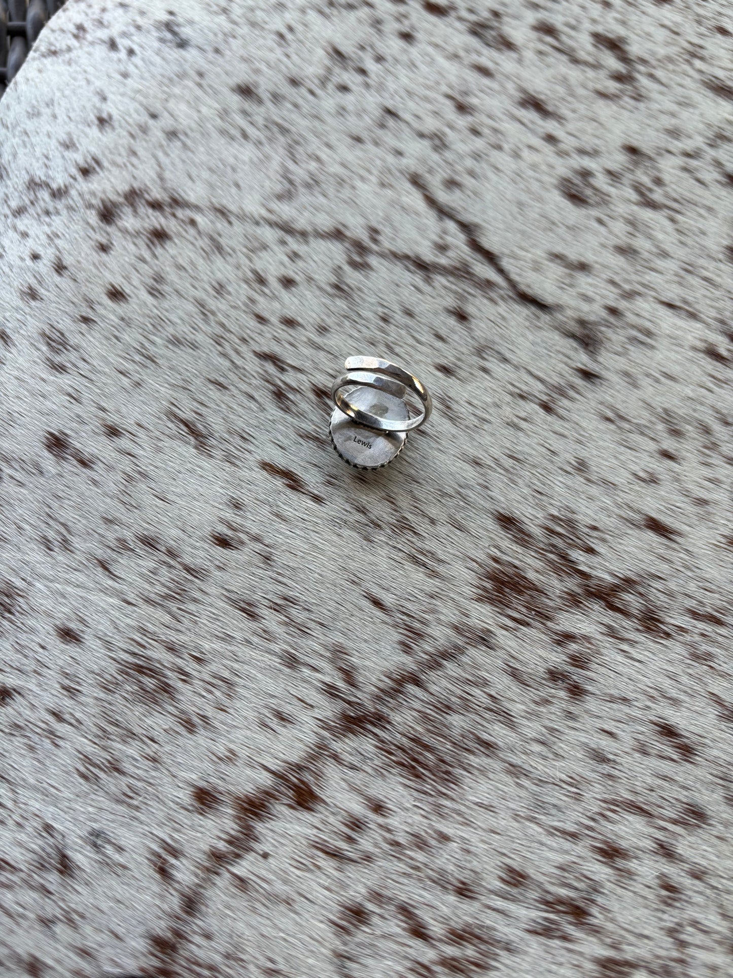Turquoise Ring Sonoran Size 6.5 Adjustable