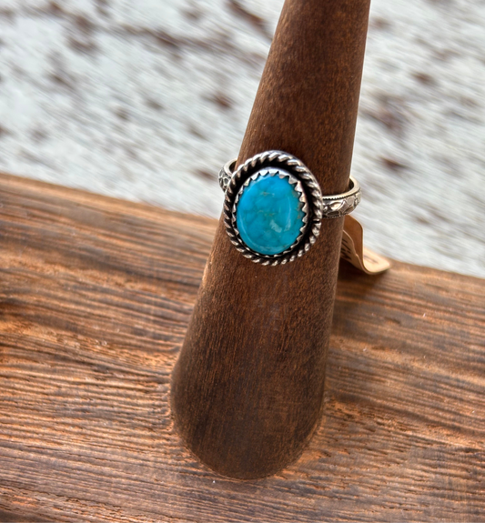 Turquoise Ring Kingman Size 4