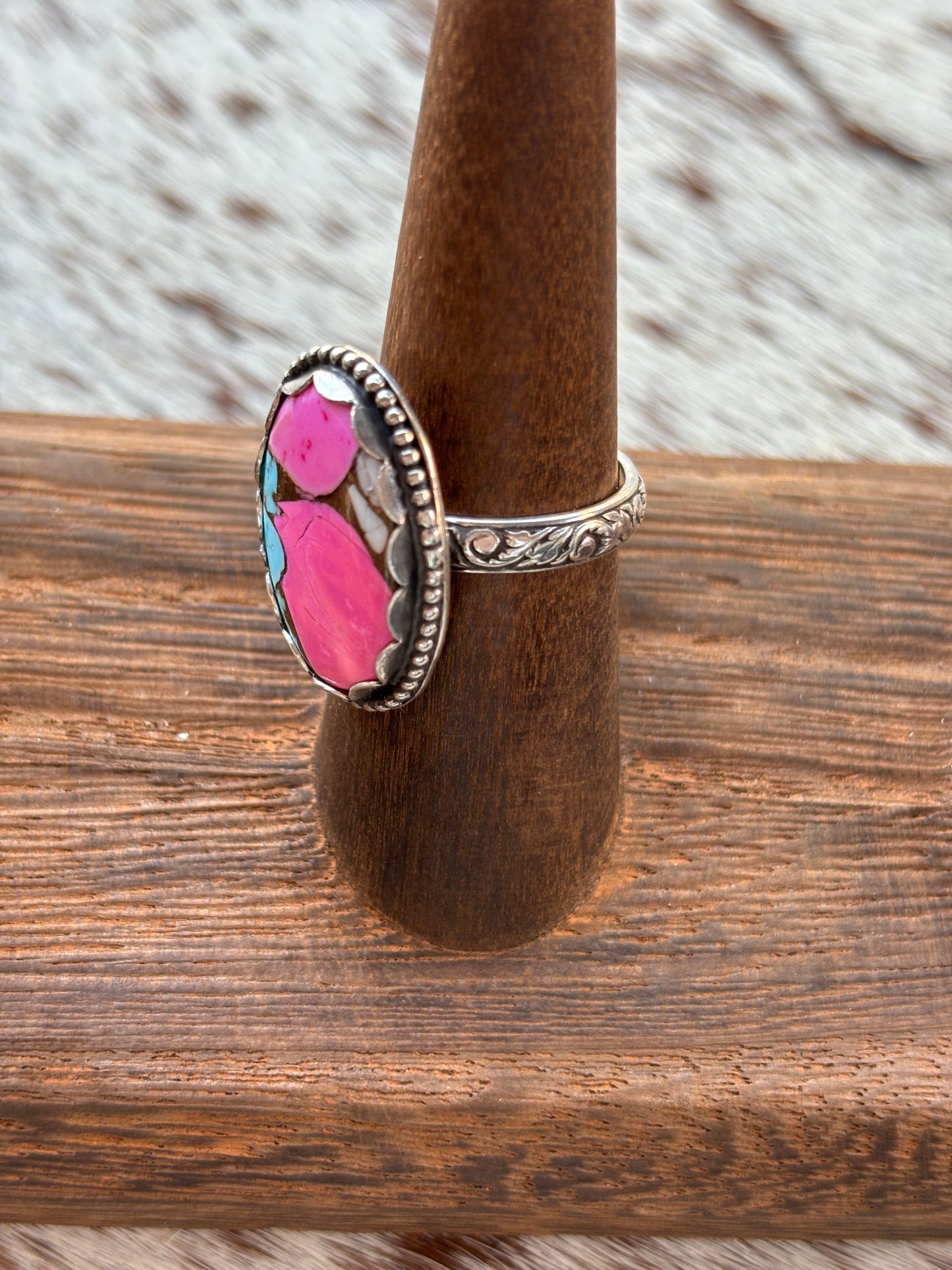 Cotton Candy Ring Size 7