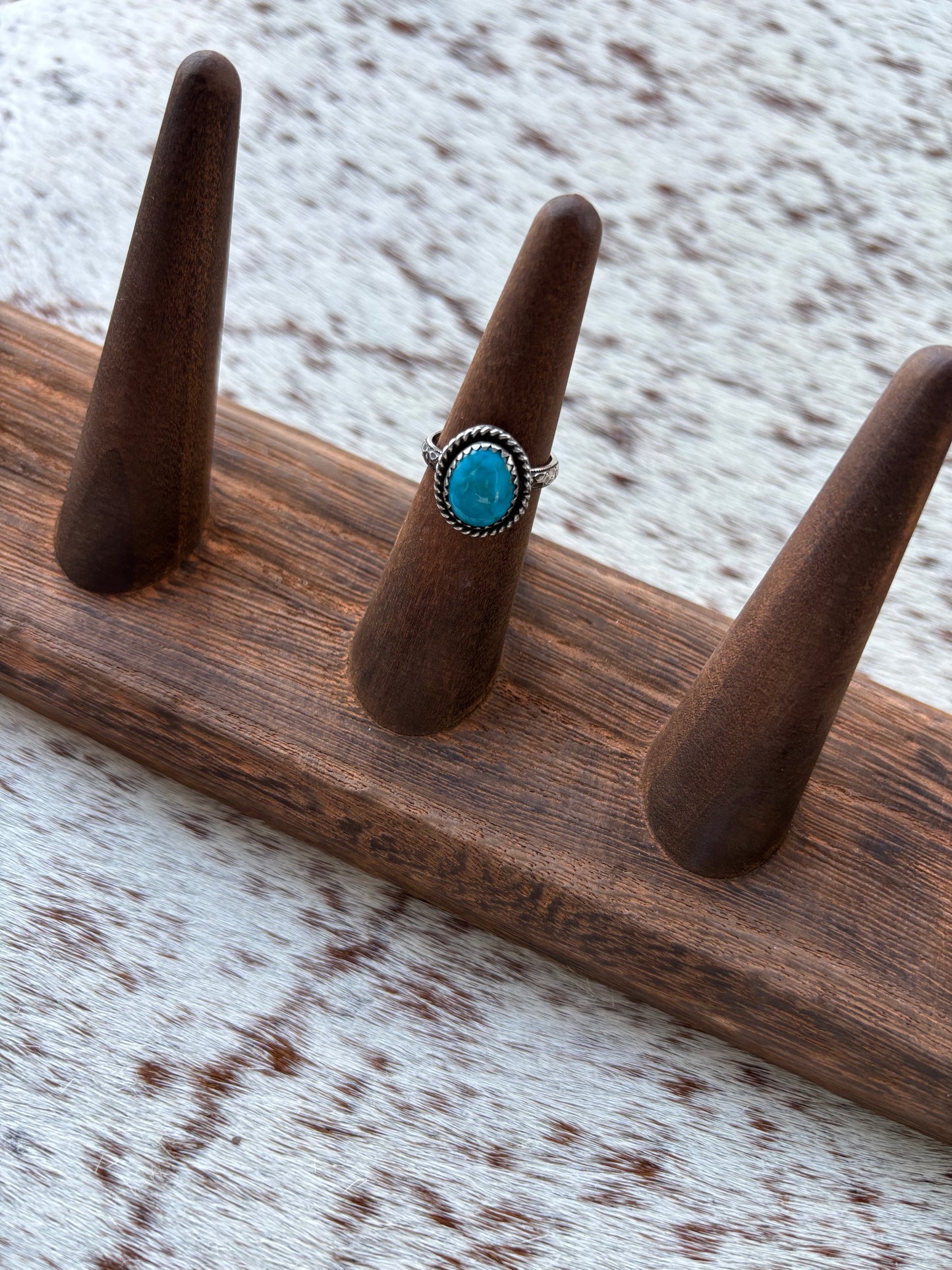 Turquoise Ring Kingman Size 4