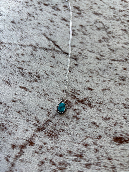Turquoise Necklace Emerald Valley