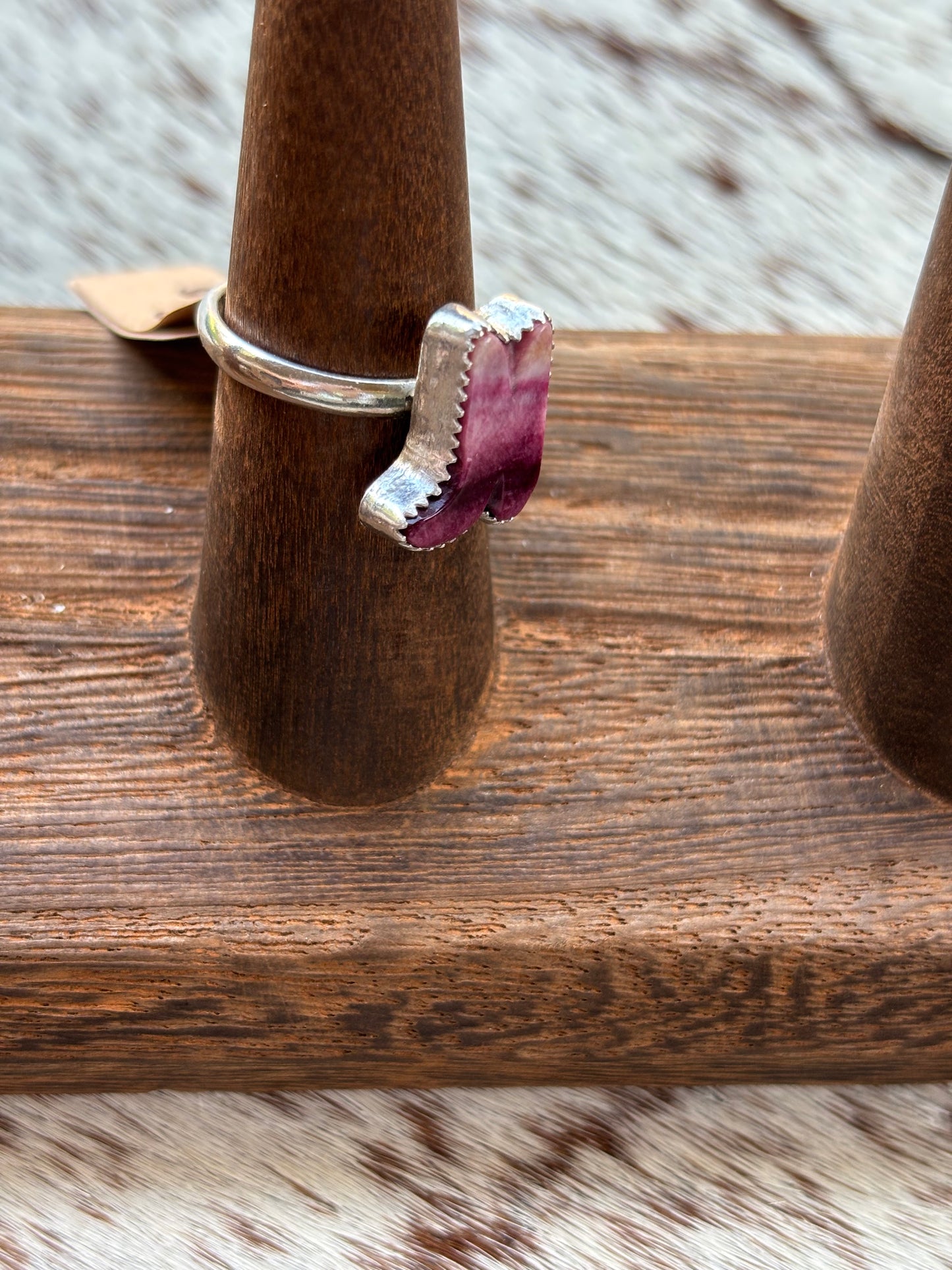 Cowboy Boot Ring Size 6.5