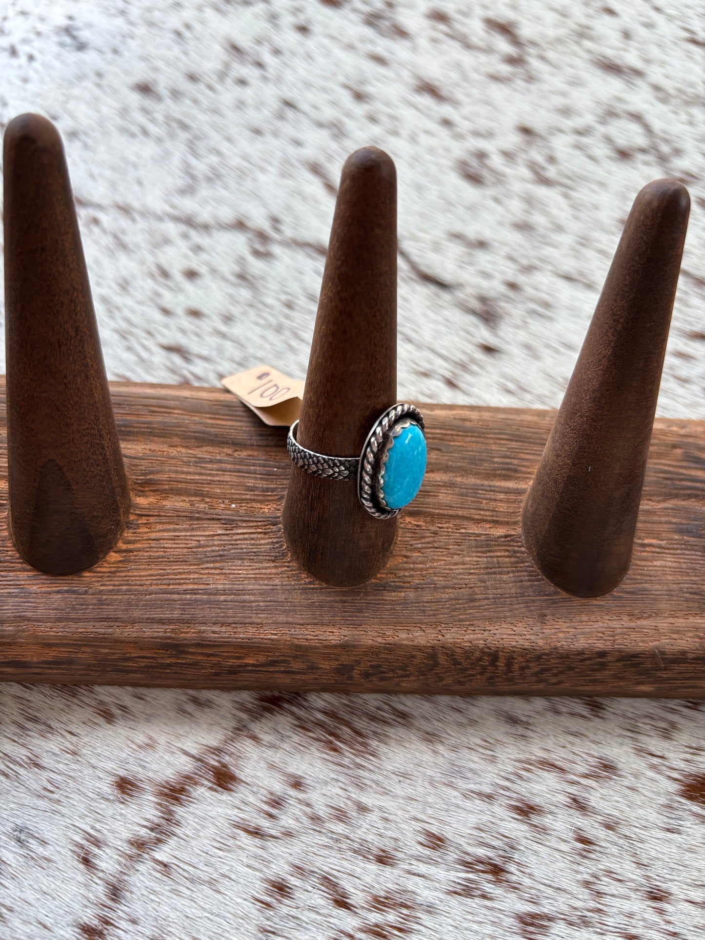 Turquoise Ring Size 8.25