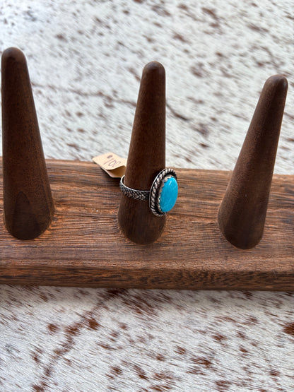 Turquoise Ring Size 8.25