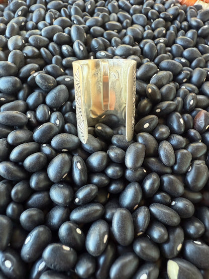 Egyptian Turquoise Webbed Hair Cuff