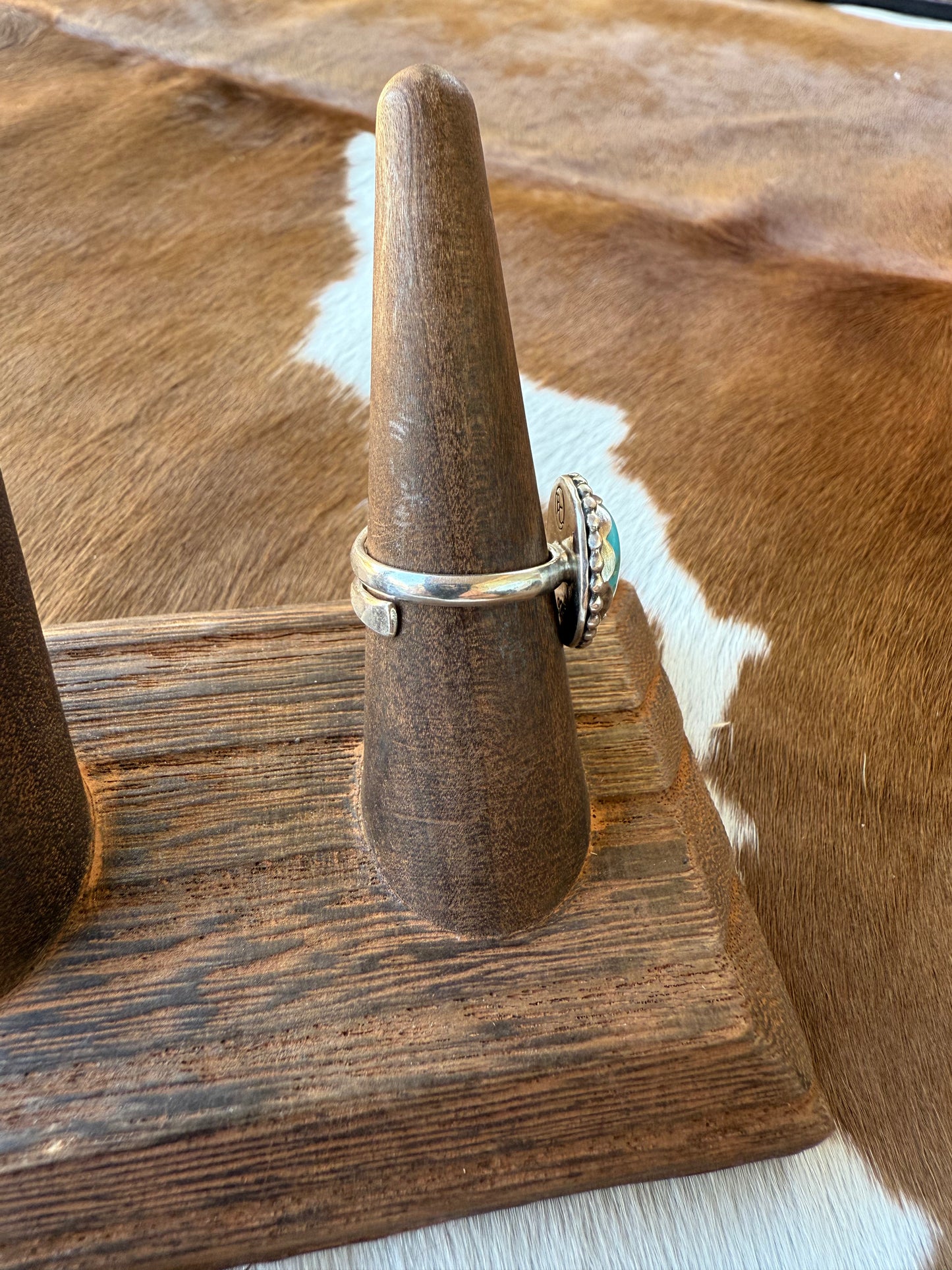 Campitos Turquoise Adjustable Ring Size 6