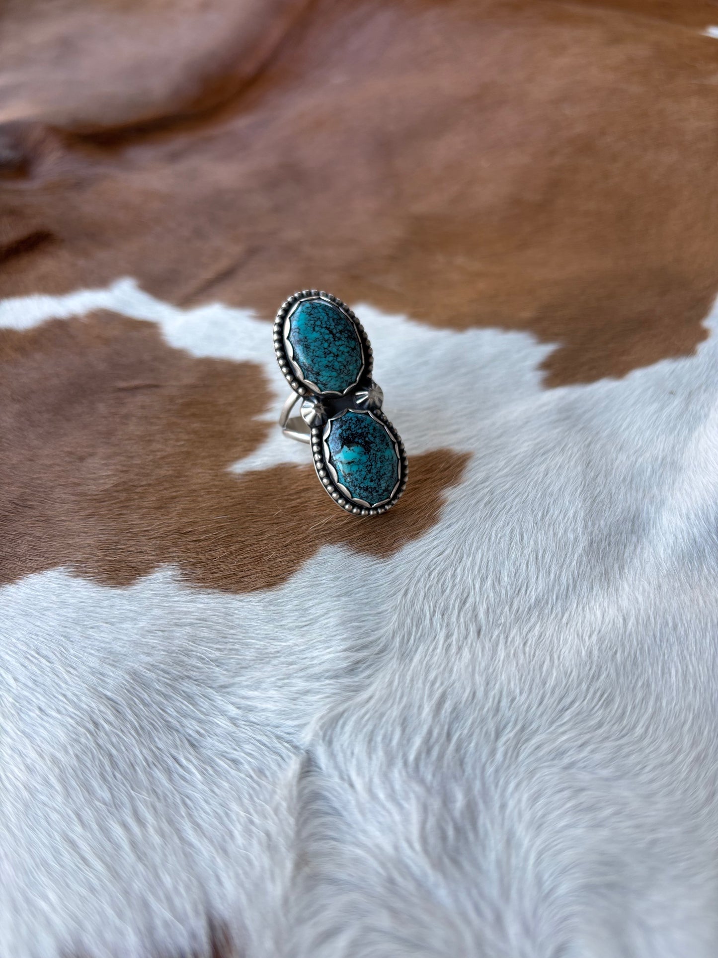 Sonoran Turquoise Split Shank Ring Size 7